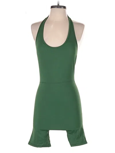 Pre-owned Unbranded Cocktail Dress In Green