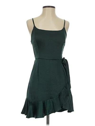 Pre-owned Unbranded Cocktail Dress In Green
