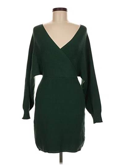 Pre-owned Unbranded Cocktail Dress In Green