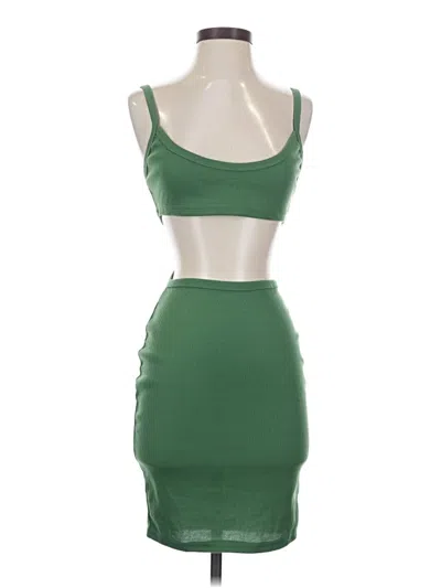 Pre-owned Unbranded Cocktail Dress In Green