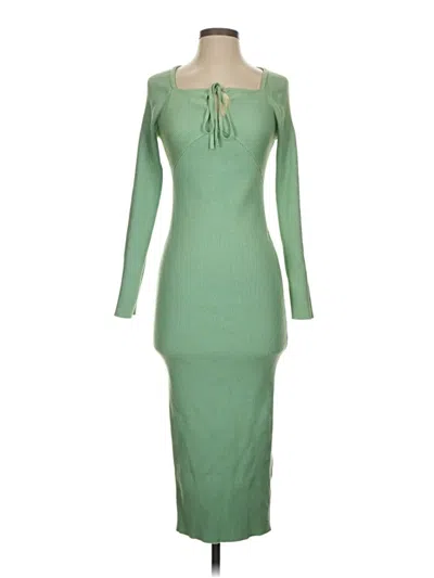 Pre-owned Unbranded Cocktail Dress In Green