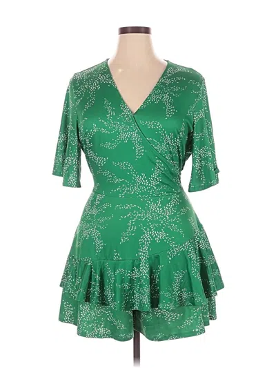 Pre-owned Unbranded Cocktail Dress In Green
