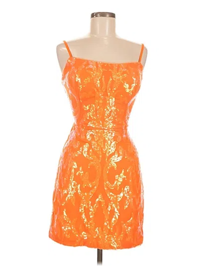 Unbranded Cocktail Dress In Orange