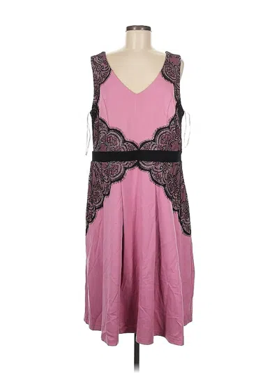 Pre-owned Unbranded Cocktail Dress In Pink
