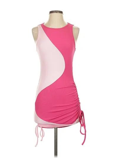 Pre-owned Unbranded Cocktail Dress In Pink