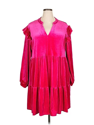 Pre-owned Unbranded Cocktail Dress In Pink