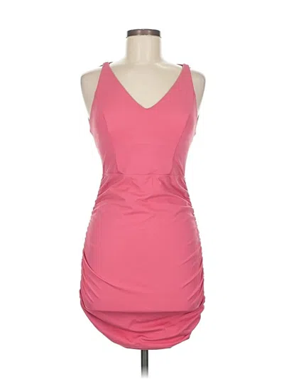 Pre-owned Unbranded Cocktail Dress In Pink