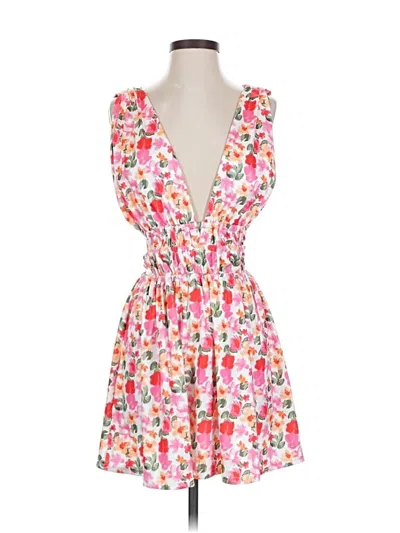 Pre-owned Unbranded Cocktail Dress In Pink