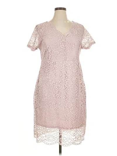 Pre-owned Unbranded Cocktail Dress In Pink