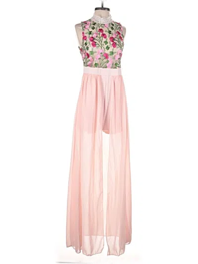 Pre-owned Unbranded Cocktail Dress In Pink