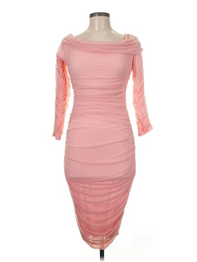 Pre-owned Unbranded Cocktail Dress In Pink