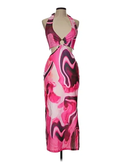 Pre-owned Unbranded Cocktail Dress In Pink