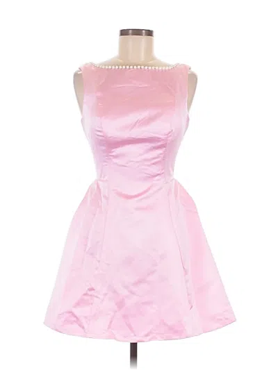 Pre-owned Unbranded Cocktail Dress In Pink