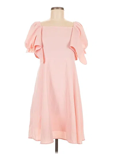 Pre-owned Unbranded Cocktail Dress In Pink