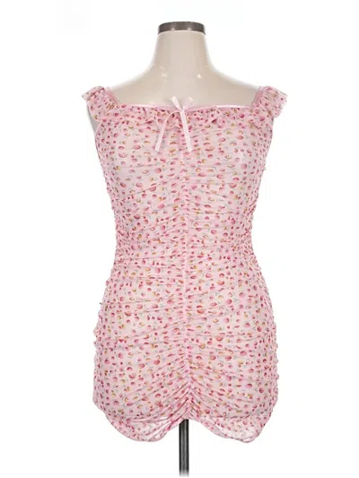 Pre-owned Unbranded Cocktail Dress In Pink
