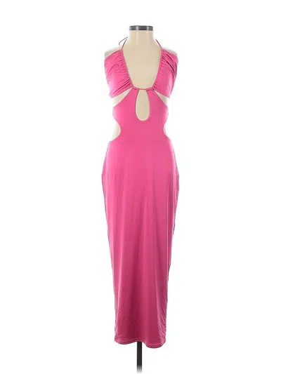 Pre-owned Unbranded Cocktail Dress In Pink