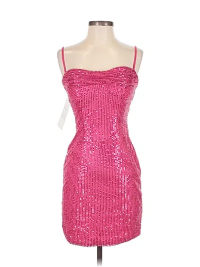 Pre-owned Unbranded Cocktail Dress In Pink