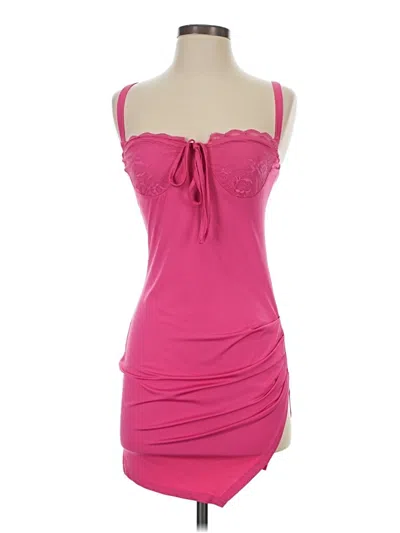 Pre-owned Unbranded Cocktail Dress In Pink
