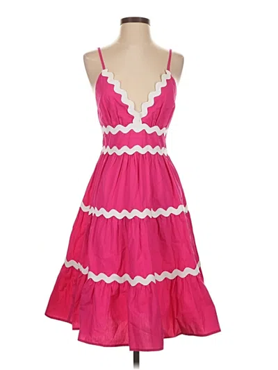 Pre-owned Unbranded Cocktail Dress In Pink