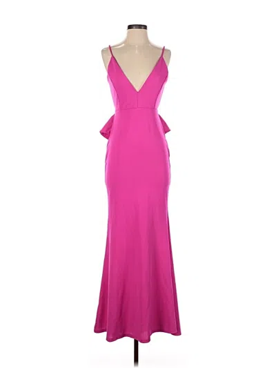 Pre-owned Unbranded Cocktail Dress In Pink