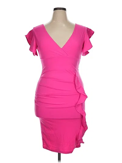 Pre-owned Unbranded Cocktail Dress In Pink