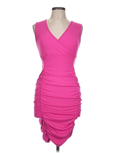 Pre-owned Unbranded Cocktail Dress In Pink