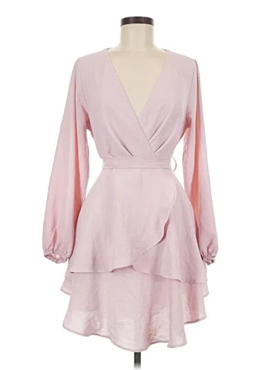 Pre-owned Unbranded Cocktail Dress In Pink