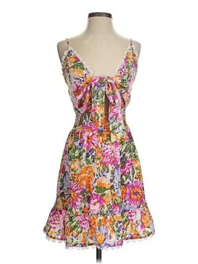 Pre-owned Unbranded Cocktail Dress In Pink