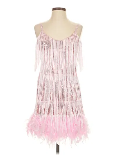 Pre-owned Unbranded Cocktail Dress In Pink