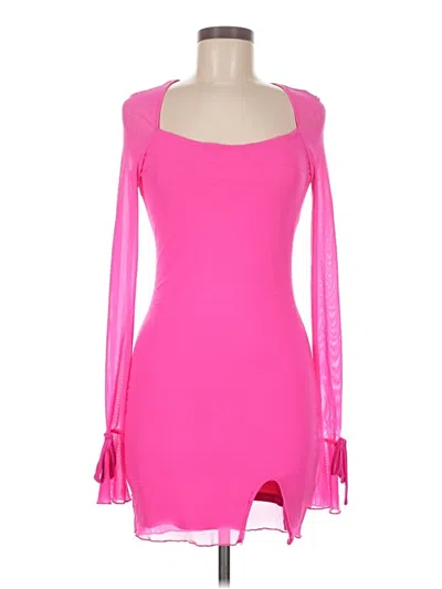 Pre-owned Unbranded Cocktail Dress In Pink