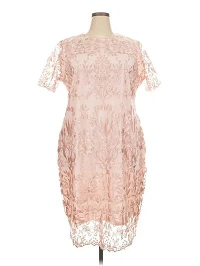 Pre-owned Unbranded Cocktail Dress In Pink