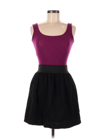 Pre-owned Unbranded Cocktail Dress In Purple