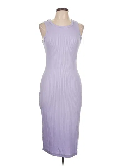 Pre-owned Unbranded Cocktail Dress In Purple