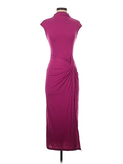 Pre-owned Unbranded Cocktail Dress In Purple