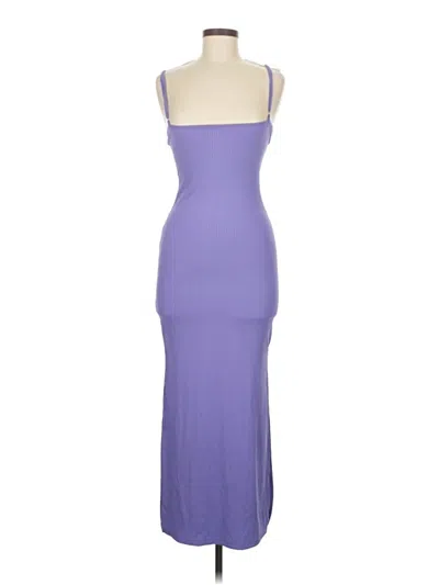 Pre-owned Unbranded Cocktail Dress In Purple