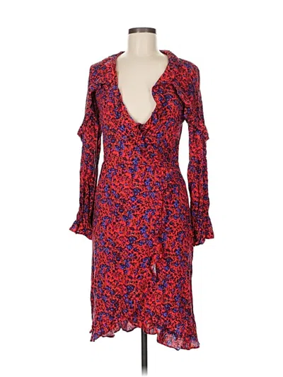 Pre-owned Unbranded Cocktail Dress In Red