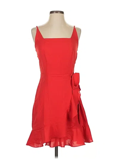 Pre-owned Unbranded Cocktail Dress In Red