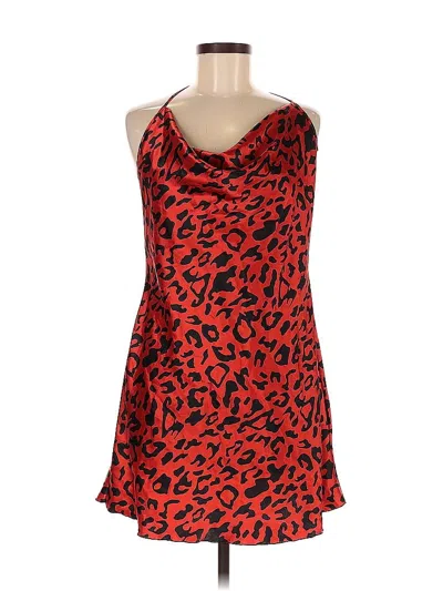 Pre-owned Unbranded Cocktail Dress In Red