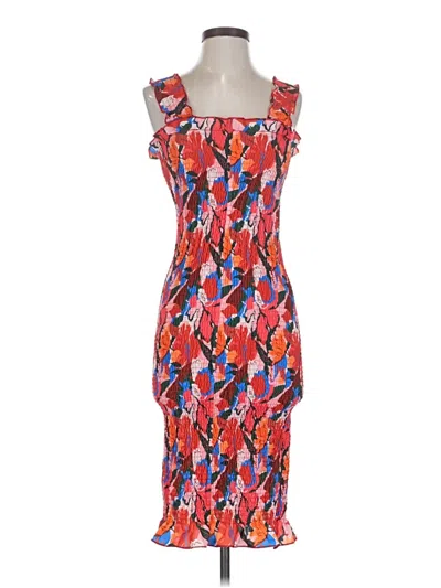 Pre-owned Unbranded Cocktail Dress In Red
