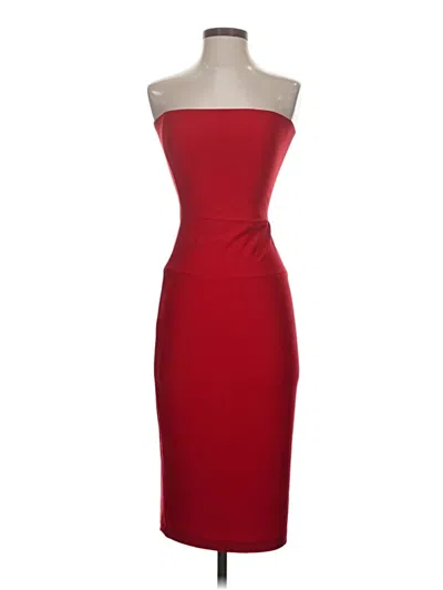 Pre-owned Unbranded Cocktail Dress In Red