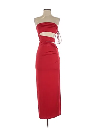 Pre-owned Unbranded Cocktail Dress In Red
