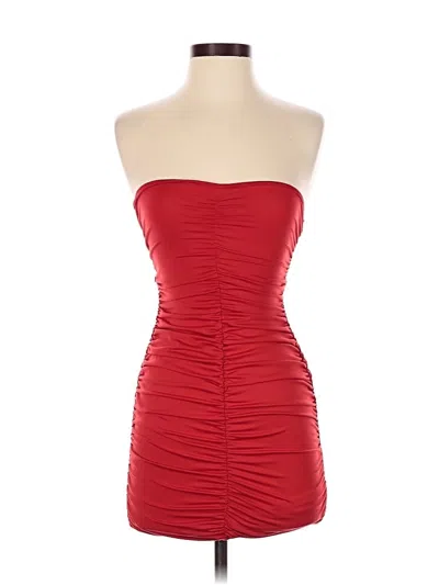 Pre-owned Unbranded Cocktail Dress In Red