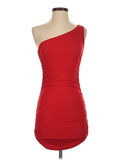 Pre-owned Unbranded Cocktail Dress In Red