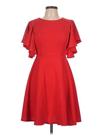Pre-owned Unbranded Cocktail Dress In Red