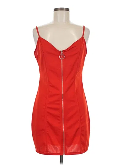 Pre-owned Unbranded Cocktail Dress In Red