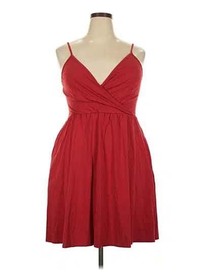 Pre-owned Unbranded Cocktail Dress In Red