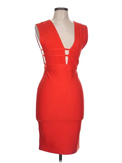 Pre-owned Unbranded Cocktail Dress In Red