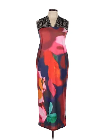 Pre-owned Unbranded Cocktail Dress In Red