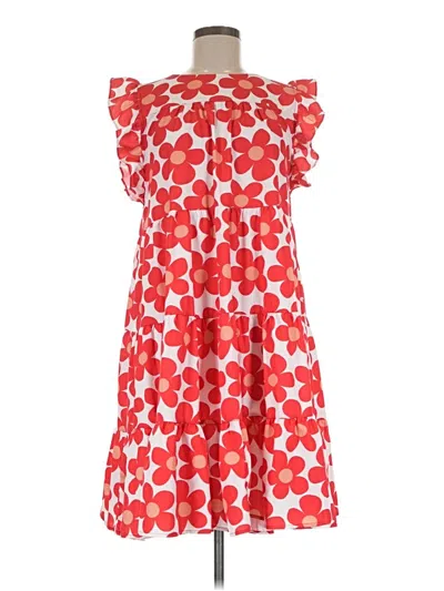 Pre-owned Unbranded Cocktail Dress In Red