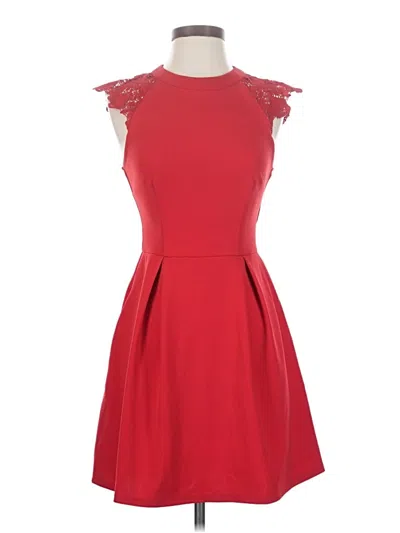Pre-owned Unbranded Cocktail Dress In Red